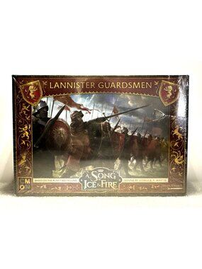 Lannister Guardsmen A Song of Ice & Fire Tabletop Game Miniatures GOT New Sealed